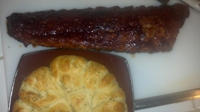 My Ribs and the rolls