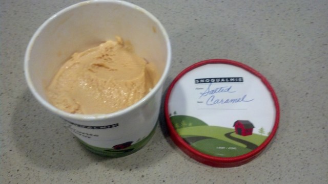 Salted Caramel Ice Cream, it makes me weak
