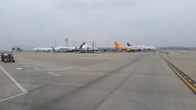 Ramp 11 in Louisville just before Christmas